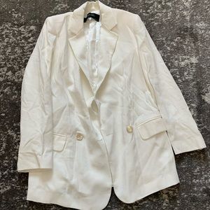 White Zara Blazer